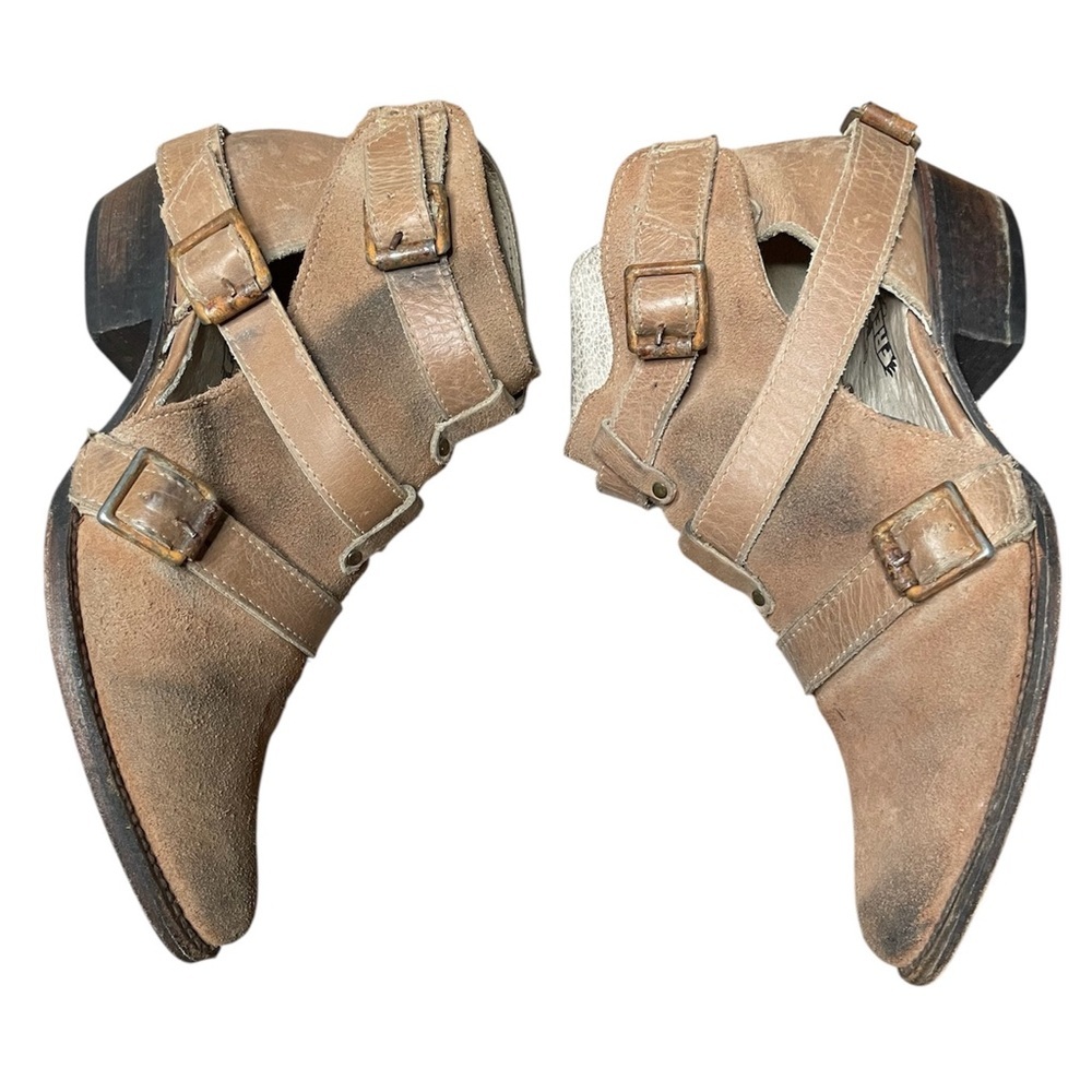 Freebird By Steven Jade Ankle Boots in Cognac Brown Size 7 - Picture 5 of 13